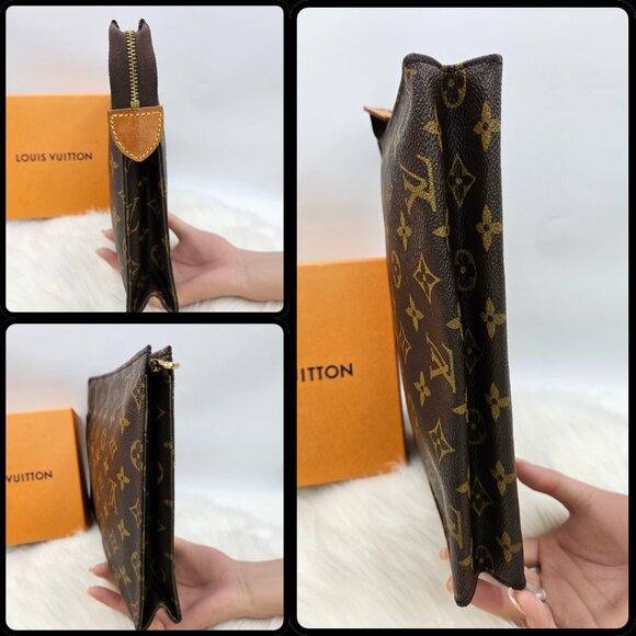 Louis Vuitton  Monogram Pouch 26cm[5KKZrE] - Picture 12 of 17